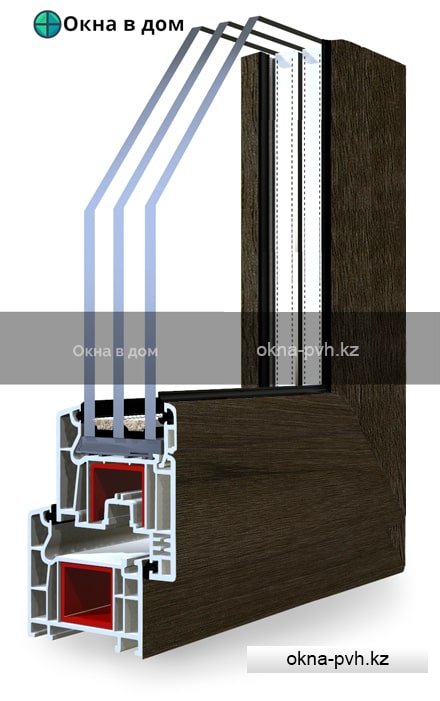 Венге темно-коричневый
